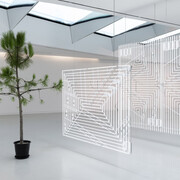 Cerith Wyn Evans, Forms in space… by light (in time), exhibition view. Courtesy of MAAT