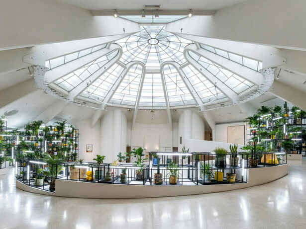 Rashid Johnson, A poem for deep thinkers, exhibition view. Courtesy of Guggenheim Museum