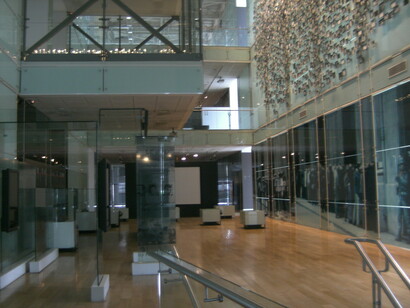 Ariel estaba consciente de estar viviendo un momento histórico.  Interiores. Museo de la Memoria y los Derechos Humanos, Santiago, Región Metropolitana, Chile