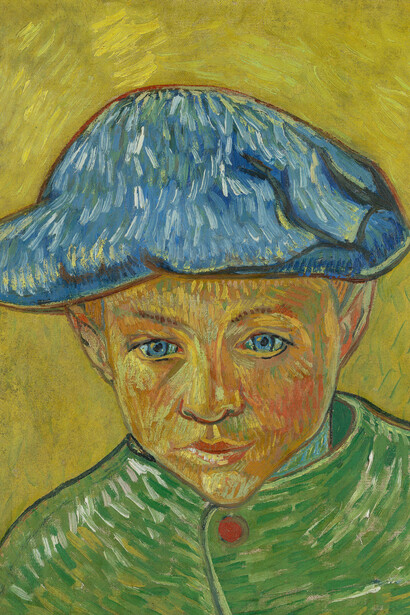 Vincent van Gogh, Portrait of Camille Roulin (detail), 1888. Courtesy of Van Gogh Museum 