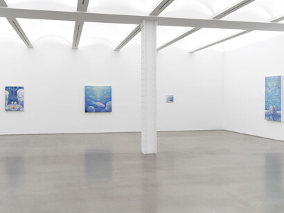 ob, Phantom tales, exhibition view. Courtesy of Perrotin