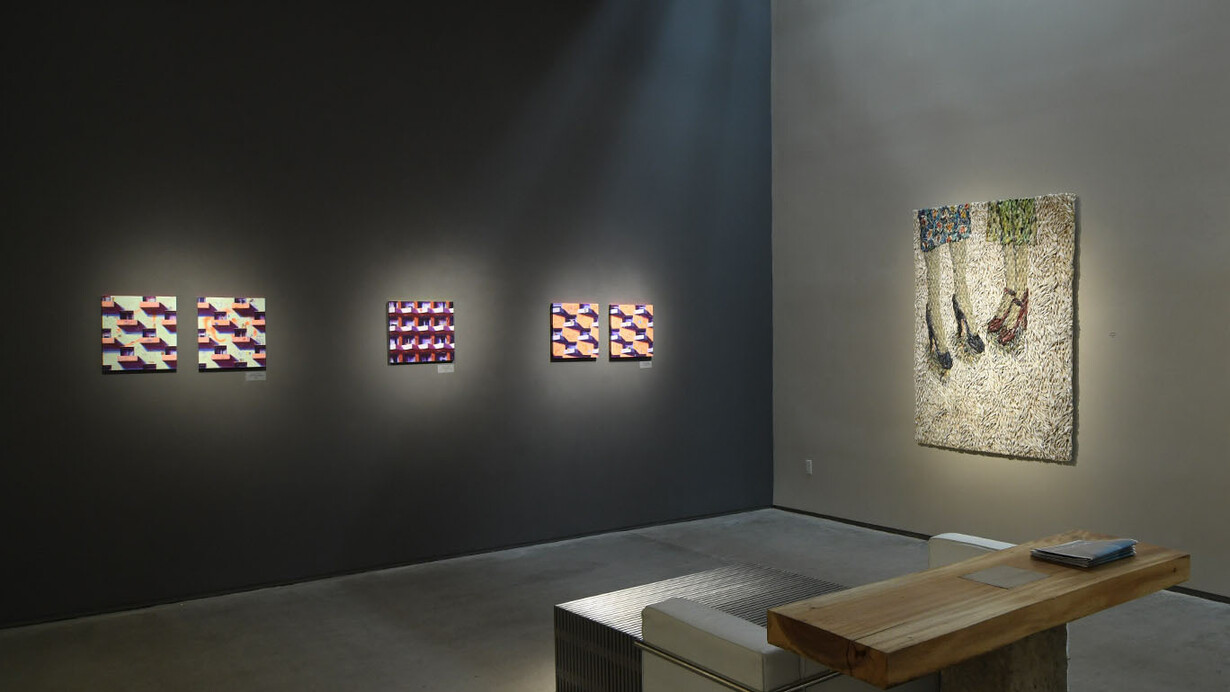 Francisco Mayor Maestre, Overheard conversations, exhibition view. Courtesy of Evoke Contemporary