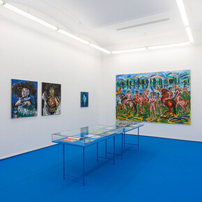 Karol Radziszewsk, Sinners, exhibition view. Courtesy of acb Gallery