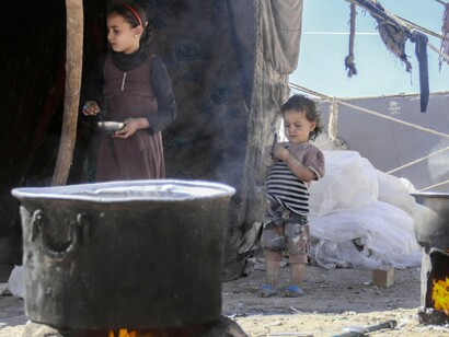 Where the world has collapsed, childhood still tries to breathe