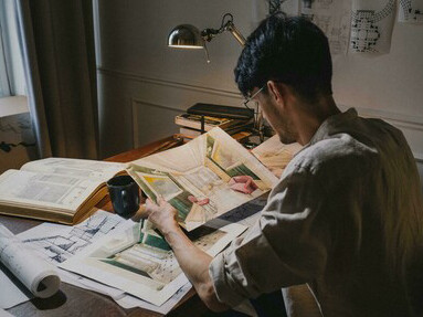 From solo desk work at home to collaborative model-making sessions, architecture students engage in hands-on learning at every stage