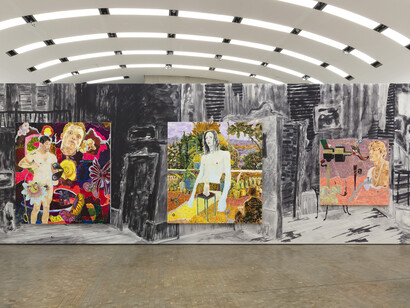 Richard Hawkins, Potentialities, exhibition view. Courtesy of Kunsthalle Wien