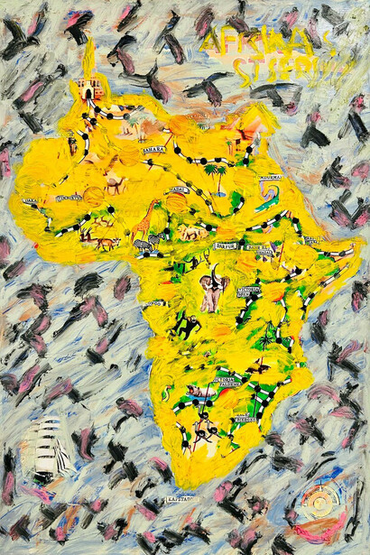 Modou Dieng Yacine, Birds, 2025. Courtesy of Specta Gallery