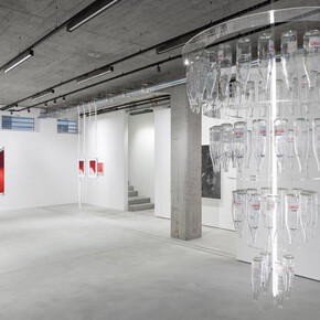 Tobias Kaspar, Atelier, exhibition view. Courtesy of Galerie Urs Meile