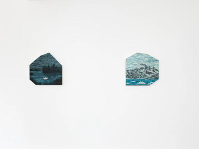 Amirhossein Bayani, The narrative of minorities, exhibition view. Courtesy of Kristin Hjellegjerde