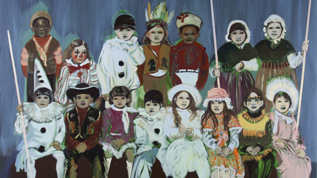 Claire Tabouret, The last day (detail), 2016. Courtesy of the Voorlinden Museum