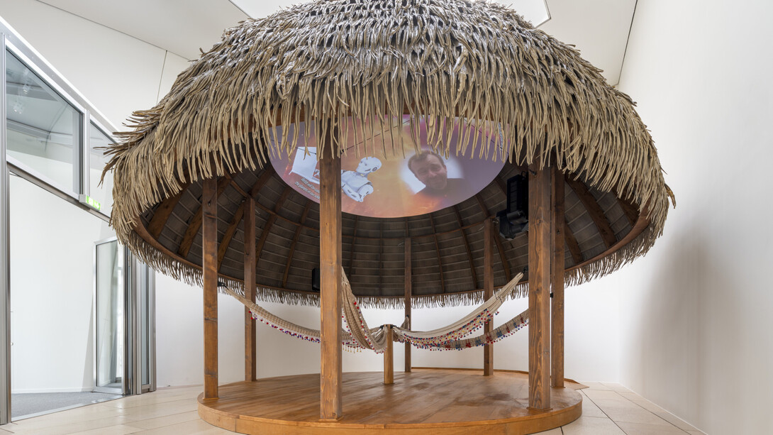 Tabita Rezaire, Des/astres, exhibition view. Courtesy of Fondation Louis Vuitton