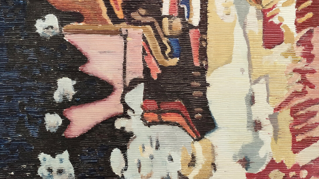 Federico Miró, Sans titre (detalle), 2026. Cortesía de Galería Loo & Lou 