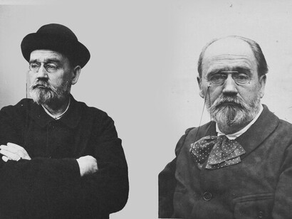 El principio majestuoso de la soberanía del pueblo desaparece, no le queda sino la cocina mugrienta de un grupo de tipos que se sirven del sufragio universal para repartirse el país. Émile Édouard Charles Antoine Zola (1840-1902). Autorretratos de Émile Zola en "La antigua colección de François Émile Zola"