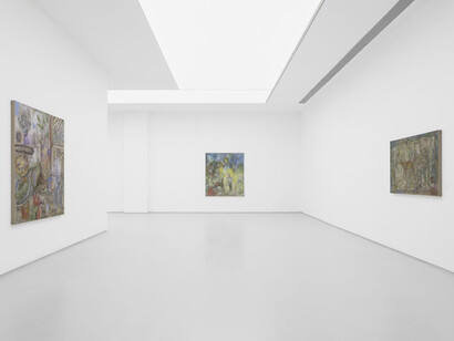 Ren Xiaolin, Genyue, exhibition view. Courtesy of Hive Center for Contemporary Art