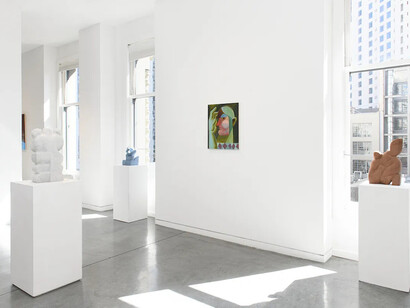 Nathaniel Kyung Smith, A living truth, exhibition view. Courtesy of Maybaum Gallery