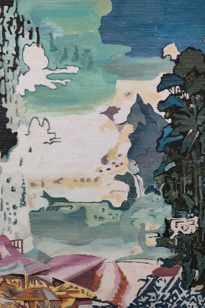 Federico Miró, Sans titre (detalle), 2026. Cortesía de Galería Loo & Lou 