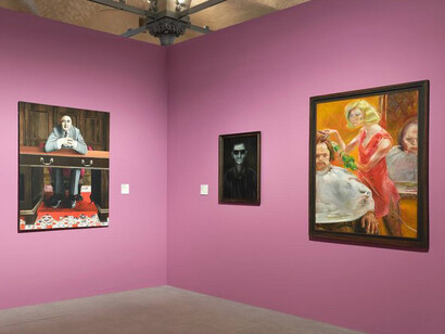 Various artists, Strange! Exhibition view. Courtesy of Sammlung Scharf-Gerstenberg