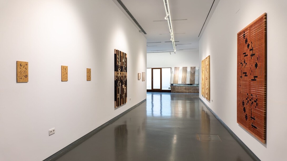 Belén Rodríguez, Te pregunto por el extremo último de la tierra, exhibition view. Courtesy of Alarcón Criado Gallery