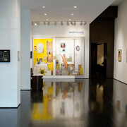 Gregory Gillespie, exhibition view. Courtesy of Forum Gallery