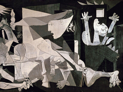 Pablo Picasso, Guernica (1937, detalle)