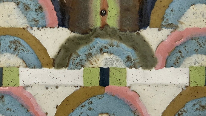 Kevin Umaña, The clothesline appearing as aqueducts (detail), 2025. Courtesy of Yancey Richardson Gallery