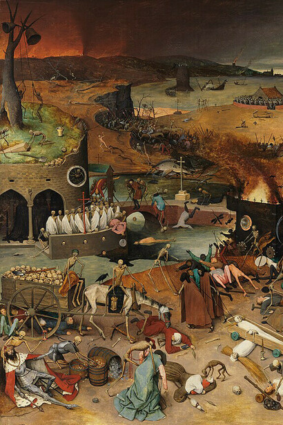 Pieter Brueghel el Viejo, El triunfo de la muerte, c. 1562 (detalle)