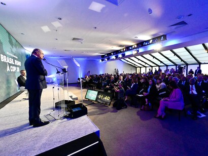 El problema del cambio climático comenzó con el colonialismo y el capitalismo y continúa hasta hoy. No se resolverá mientras el colonialismo y el capitalismo dominen nuestras vidas.  25-03-2024. El vicepresidente de la República, Geraldo Alckmin, en la inauguración de la segunda edición del proyecto “Brasil hacia la COP30” en São Paulo, Brasil