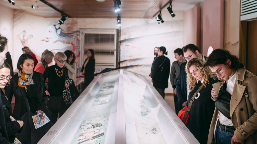 Manga. Tout un art ! Vue de l'exposition. Avec l'aimable autorisation du musée Guimet