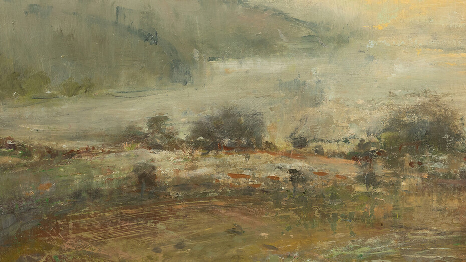 Pam Sheehan, Hudson valley (detail), 2012. Courtesy of Paul Thiebaud Gallery