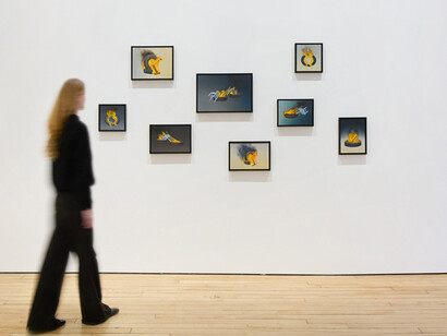 Bruce Richards, Silent sirens, exhibition view. Courtesy of James Cohan Gallery