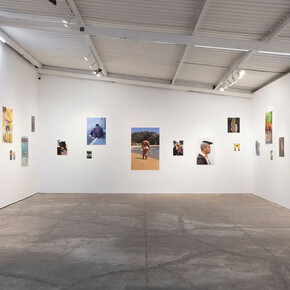 Dorian Ulises López Macías, Mexicano, vista de exhibición. Cortesía de la Galería OMR 