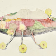 Thomas Buswell, Pangloss’s lost candy floss. © Rebecca Fanuele. Avec l'aimable autorisation de l'artiste et de la Galerie Suzanne Tarasieve, Paris