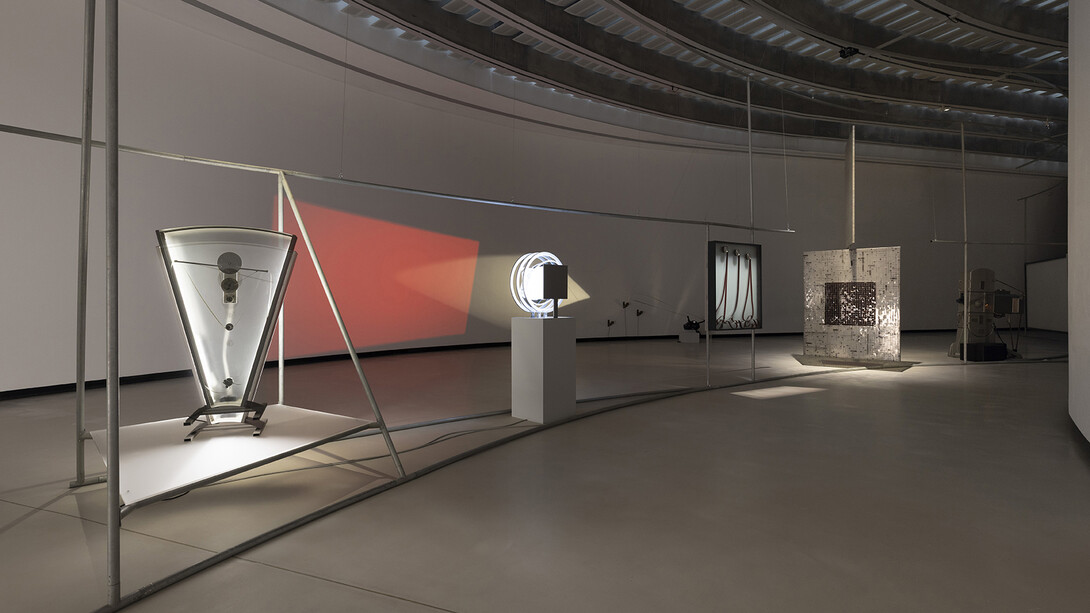 Rosa Barba, Frame time open, exhibition view. Courtesy of Maxxi