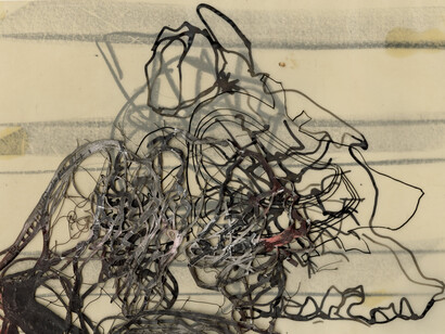 Susanne Kessler, 014-layered from 2007 onwards: 4 layers (detail), 2007-2025. Courtesy of October Gallery 