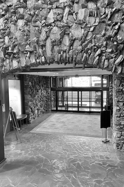 Old Service Tunnel, Vanderbilt Wing Atrium, Grove Park Inn,  Asheville, NC, USA