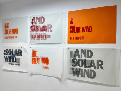 Jill Moser, Talking pictures: collaborations, exhibition view. Courtesy of Kathryn Markel Fine Arts