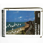 Paulo Bruscky, Exponáutica e Expogente 1970, performance, fotografia, encadernação ed 1/1, 9 x 13 cm