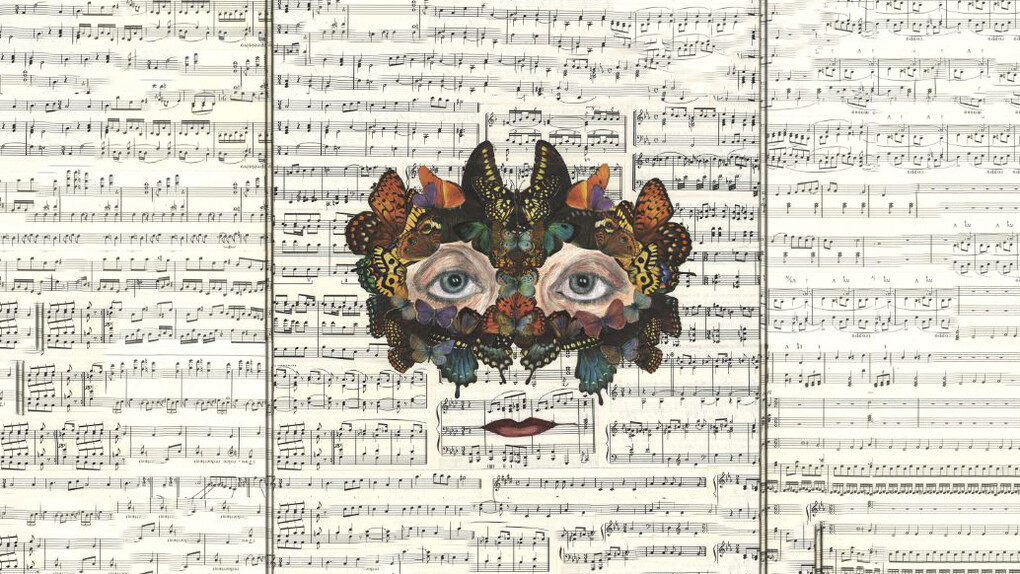 Audrey Niffenegger, Musical interlude II (detail), 2025. Courtesy of Zolla Lieberman Gallery
