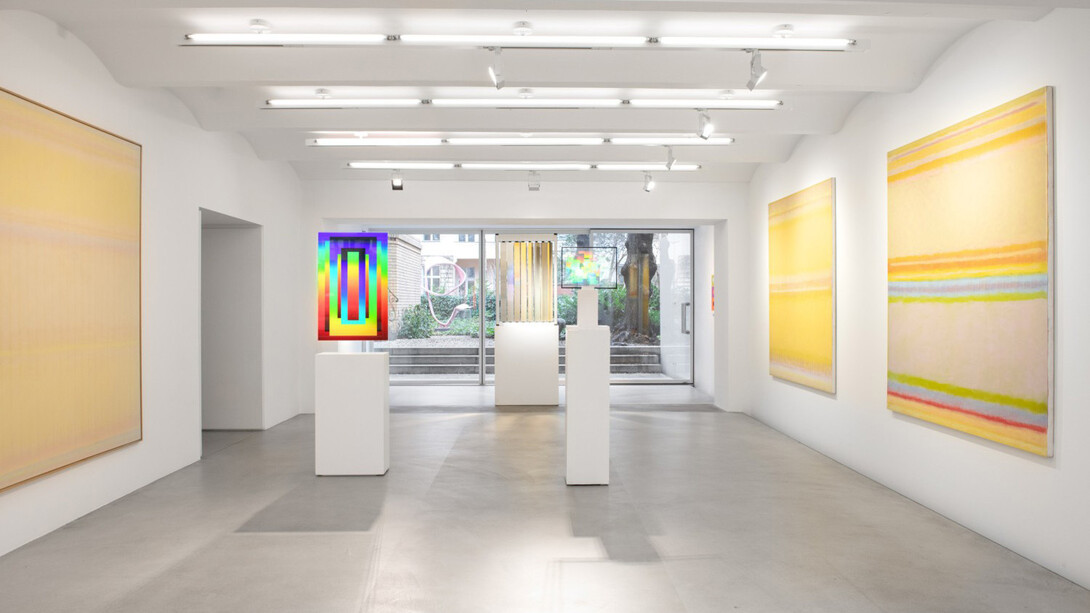 Dieter Jung, Life of colors, ausstellungsansicht. Mit freundlicher genehmigung der Galerie Kornfeld