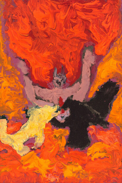 Florian Krewer, Untitled, 2021. Courtesy of Michael Werner Gallery
