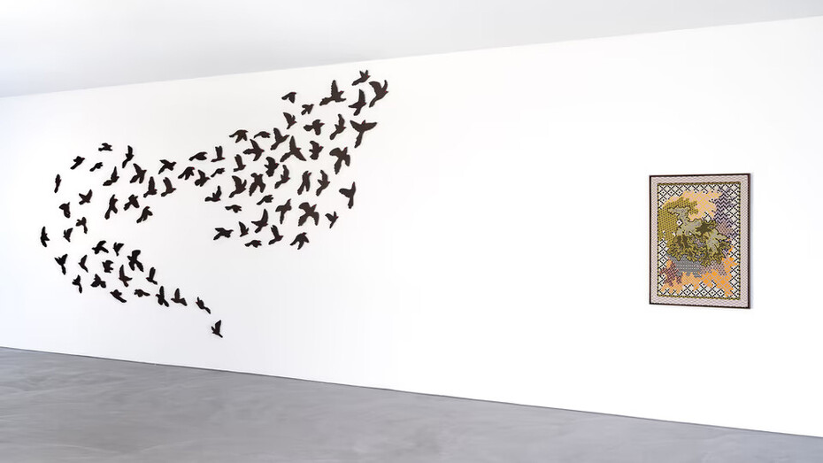 Emilia Bergmark, Going, going, gone, ausstellungsansicht. Mit freundlicher genehmigung von Von Bartha