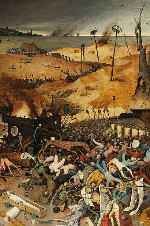 Pieter Brueghel el Viejo, El triunfo de la muerte, c. 1562 (detalle)