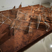 Teja Gavankar, Behind the facade, exhibition view. Courtesy of Sakshi Gallery