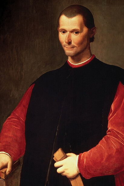 Portrait of Niccolò Machiavelli by Santi di Tito