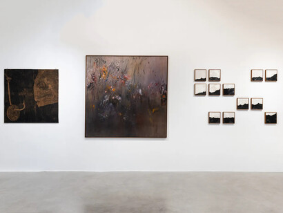 Vários artistas, 17º salão dos artistas sem galeria, vista da exposição. Cortesia de Zipper Galeria