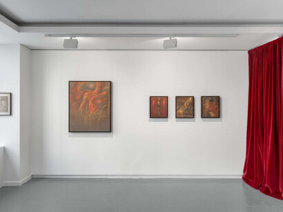 Fabien Adèle, Cycles, exhibition view. Courtesy of Almine Rech