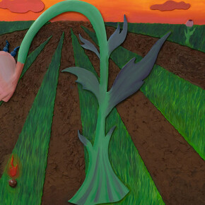 Alexandria Smith, a wind yet don't sway (detail), 2025. Courtesy of David Castillo Gallery