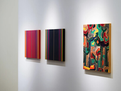 Osvaldo Mariscotti, Into the valley, exhibition view. Courtesy of Upsilon Gallery