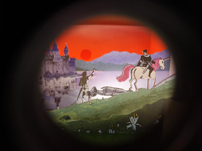 La nature de Wauter Mannaert, vue de l'exposition. Avec l'aimable autorisation du Comic Art Museum
