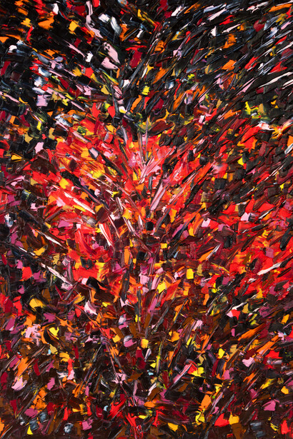 Cynthia Chapman, Scorched (detail), 2025. Courtesy of Christopher Cutts Gallery 